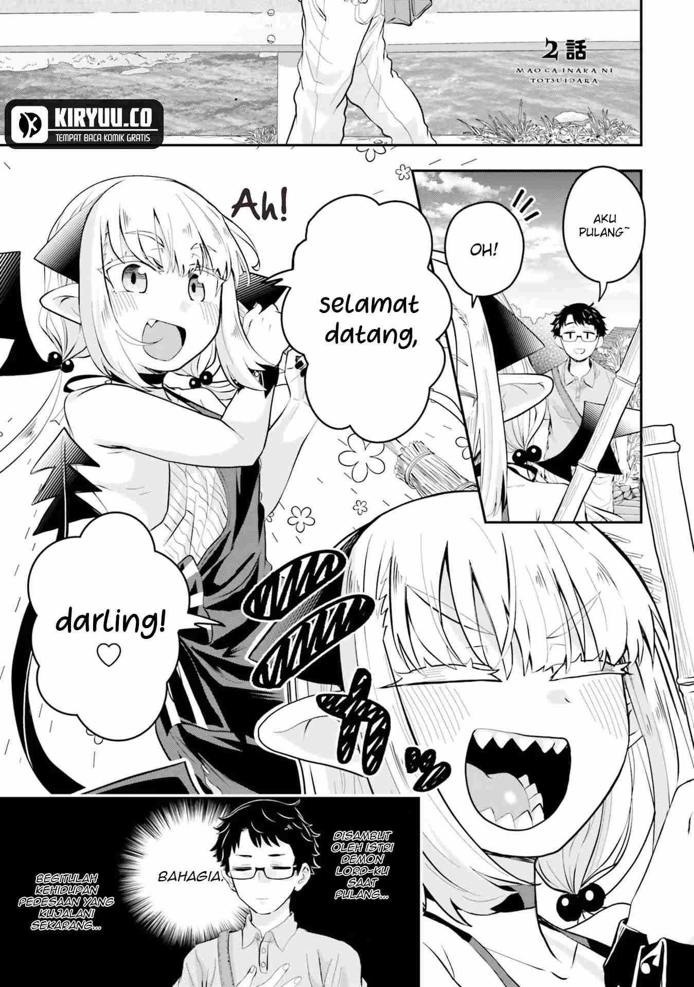 Baca  Maou ga Inaka ni Totsuidara Chapter 2 Gambar 2