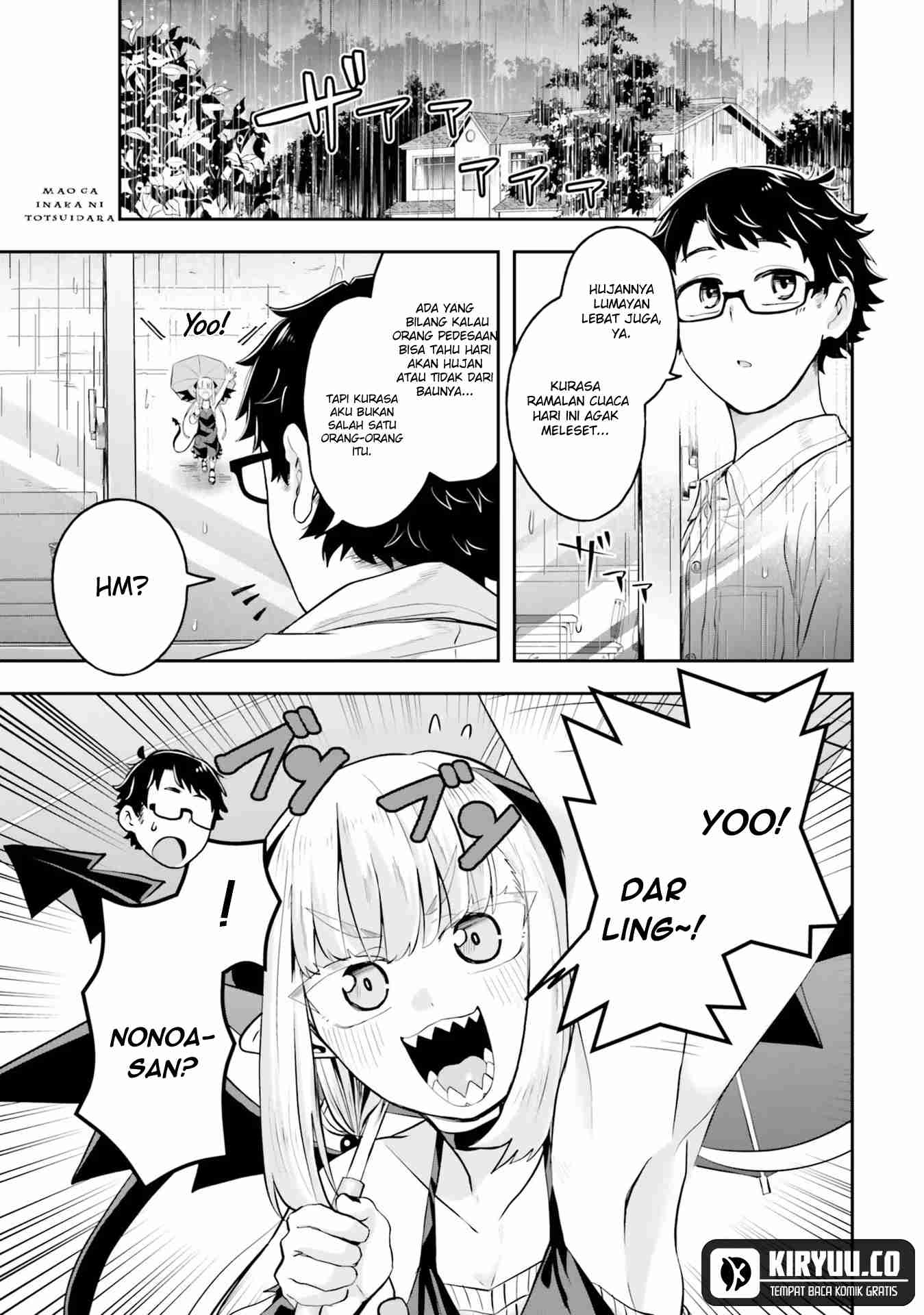 Baca Maou ga Inaka ni Totsuidara Chapter 3 Gambar 2