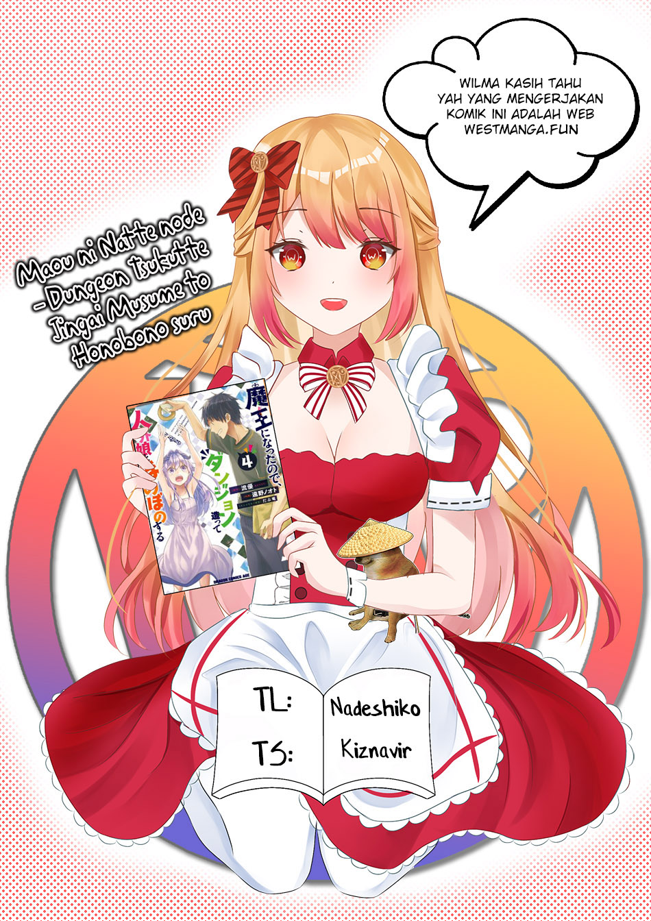 Baca Komik Maou ni Natta node, Dungeon Tsukutte Jingai Musume to Honobono suru Chapter 72.1 Gambar 1