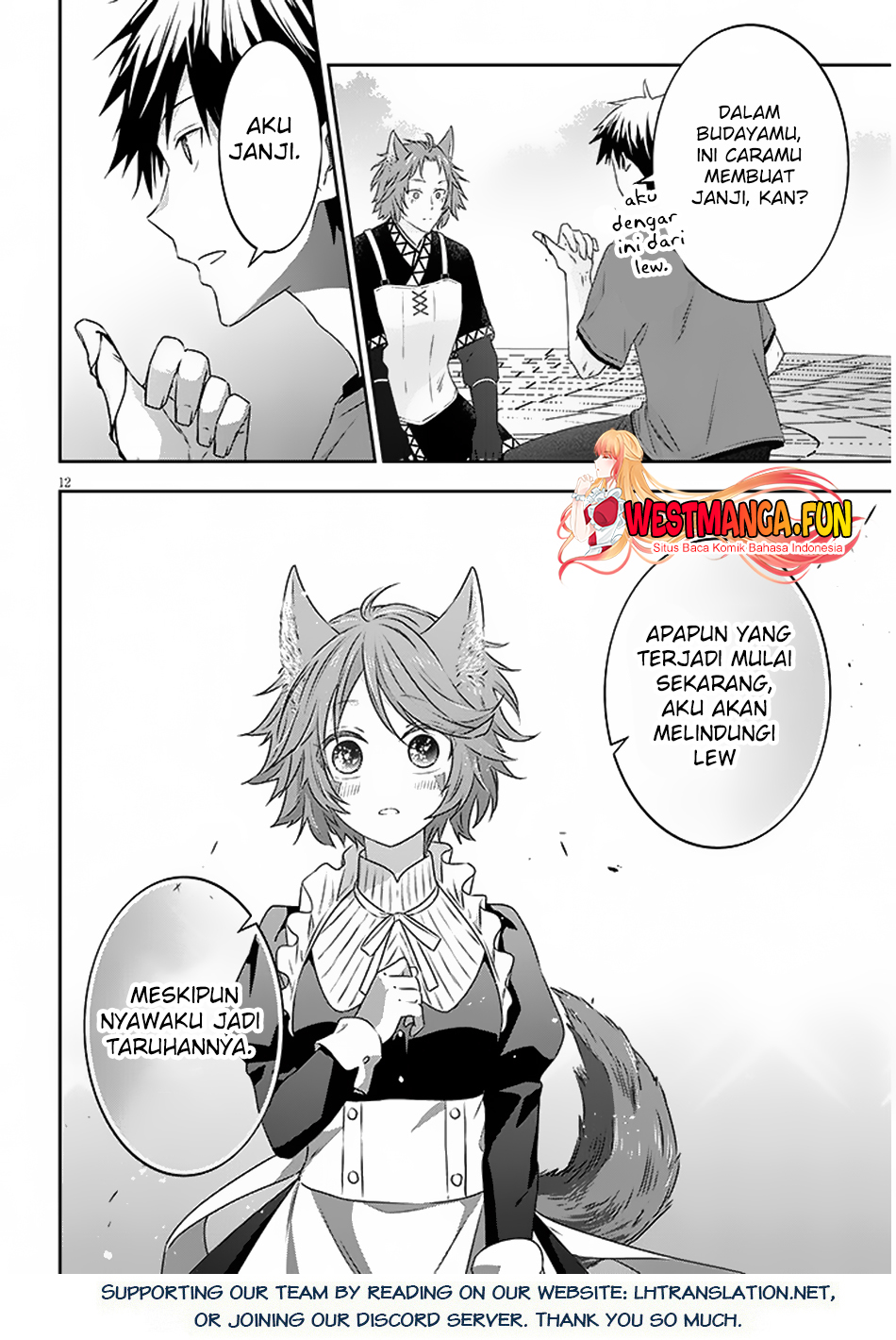 Maou ni Natta node, Dungeon Tsukutte Jingai Musume to Honobono suru Chapter 72.1 Gambar 15
