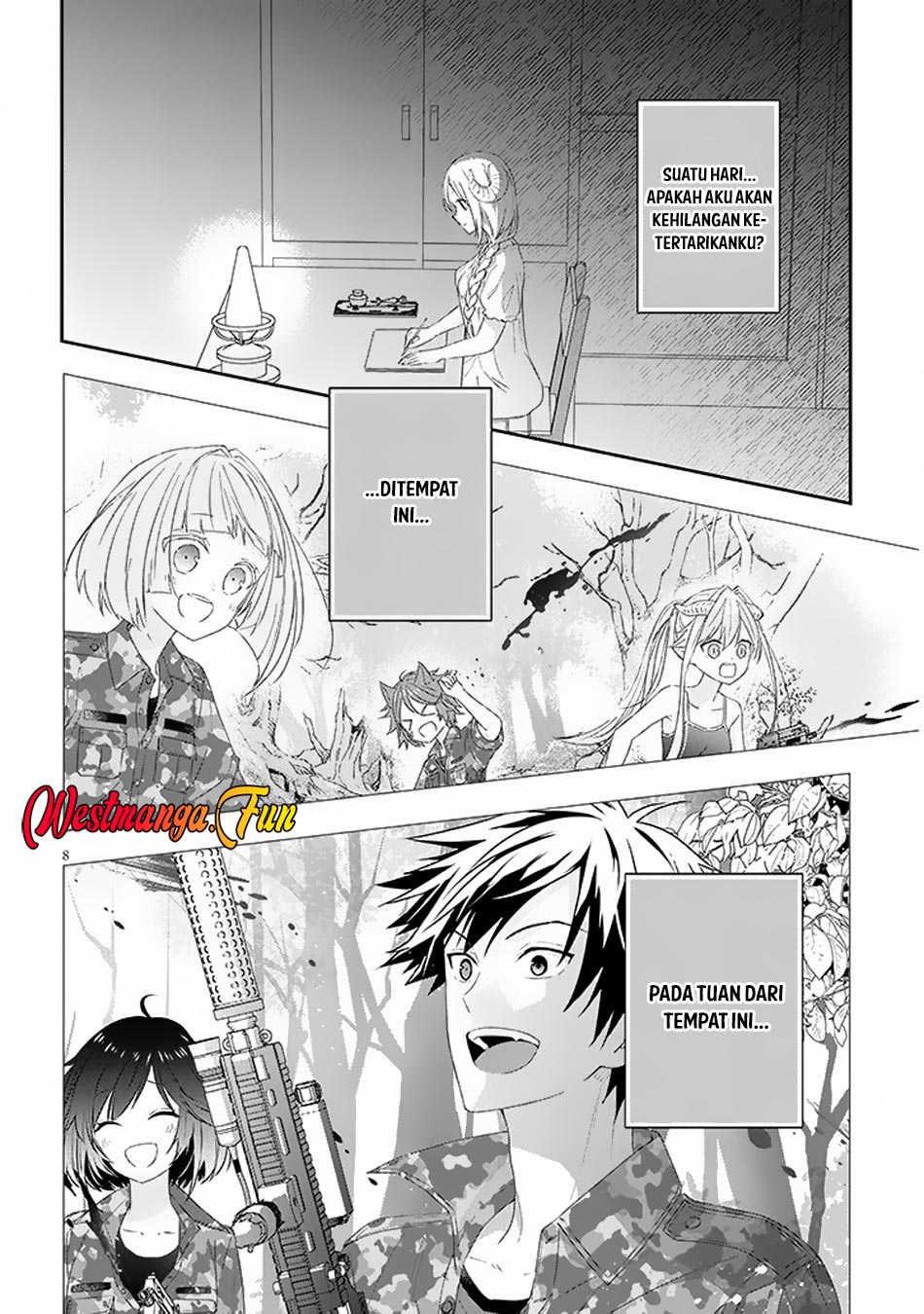 Maou ni Natta node, Dungeon Tsukutte Jingai Musume to Honobono suru Chapter 75.1 Gambar 11