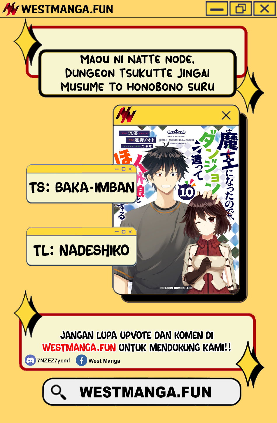 Maou ni Natta node, Dungeon Tsukutte Jingai Musume to Honobono suru Chapter 75.1 Gambar 3
