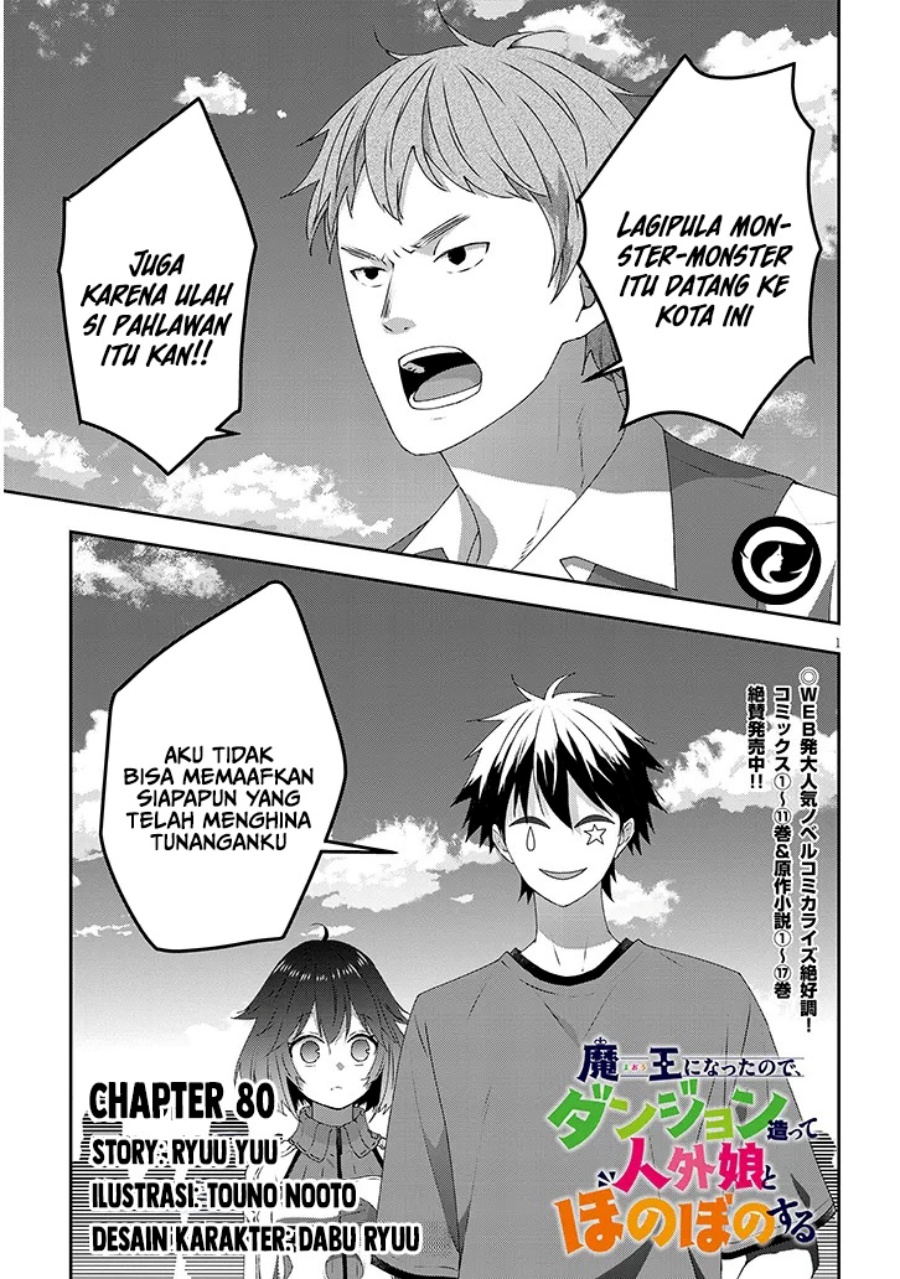 Baca Maou ni Natte node – Dungeon Tsukutte Jingai Musume to Honobono suru Chapter 80.1 Gambar 2