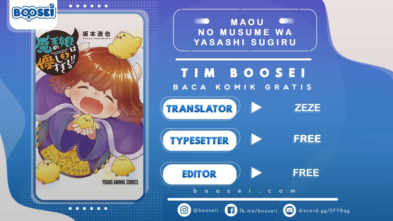 Baca Komik Maou no Musume wa Yasashi sugiru!! Chapter 11 Gambar 1