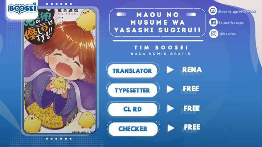 Baca Komik Maou no Musume wa Yasashi sugiru!! Chapter 14 Gambar 1