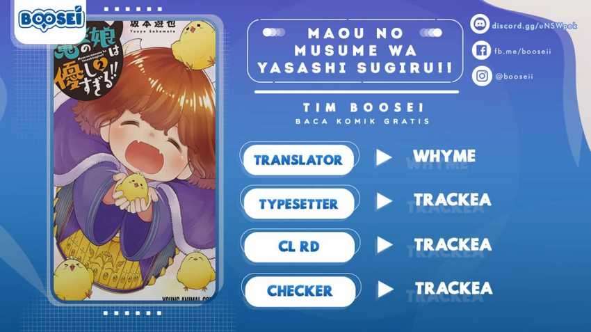 Baca Komik Maou no Musume wa Yasashi sugiru!! Chapter 17 Gambar 1