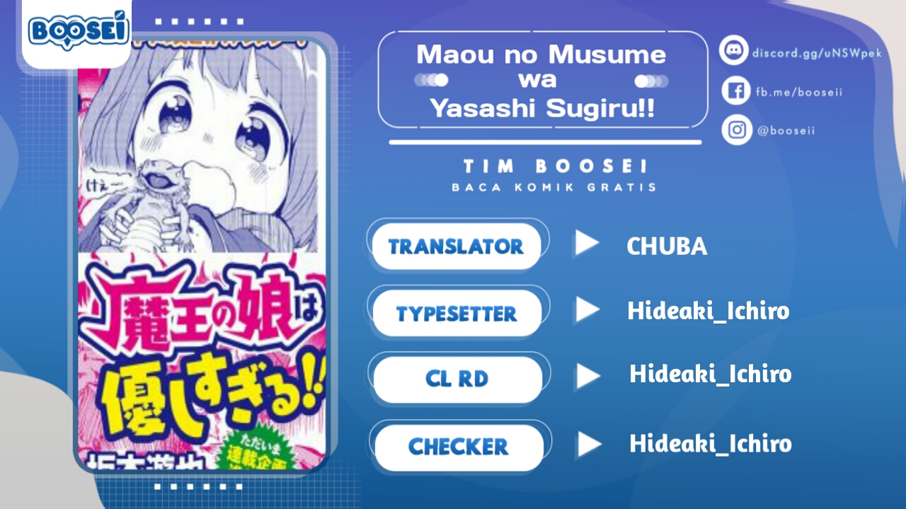 Baca Komik Maou no Musume wa Yasashi sugiru!! Chapter 19 Gambar 1