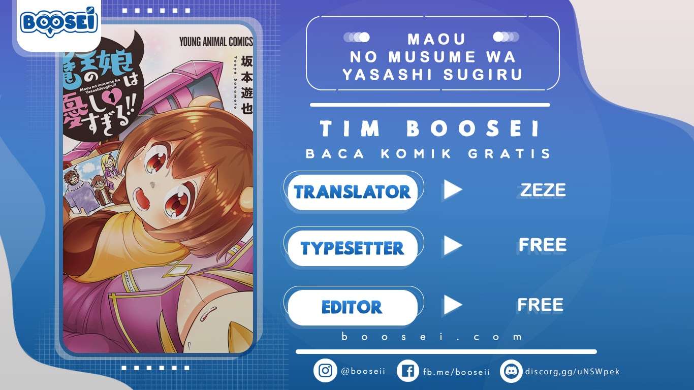 Baca Komik Maou no Musume wa Yasashi sugiru!! Chapter 9 Gambar 1