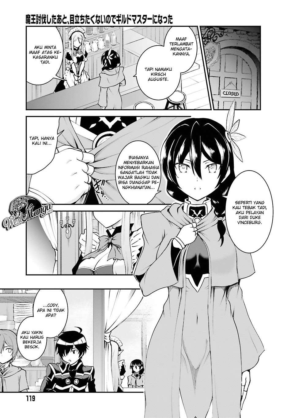 Maou Toubatsu Shita Ato, Medachitakunai node Guild Master ni Natta Chapter 12 Gambar 15