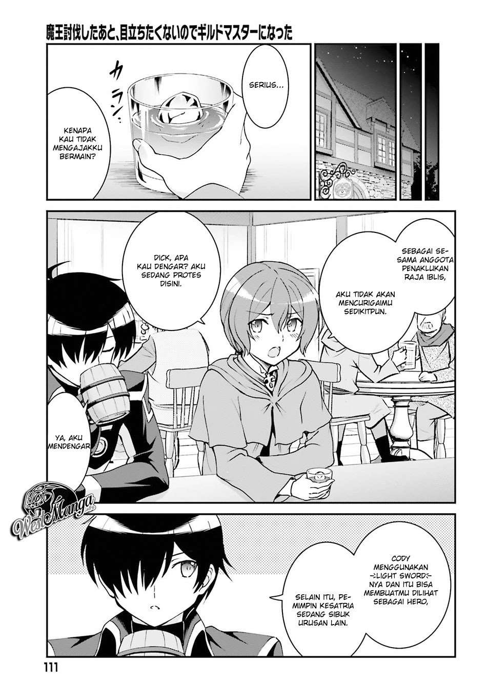 Maou Toubatsu Shita Ato, Medachitakunai node Guild Master ni Natta Chapter 12 Gambar 7