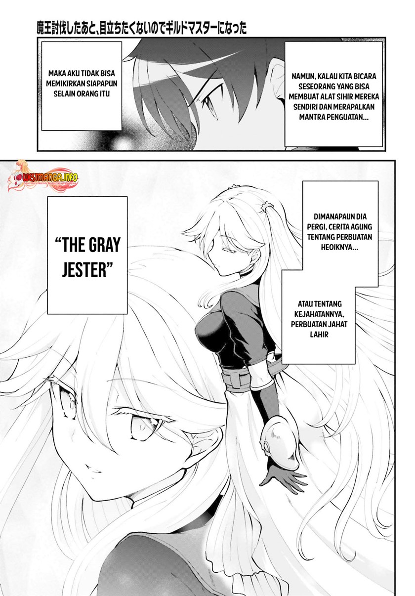 Maou Toubatsu Shita Ato, Medachitakunai node Guild Master ni Natta Chapter 30 Gambar 6
