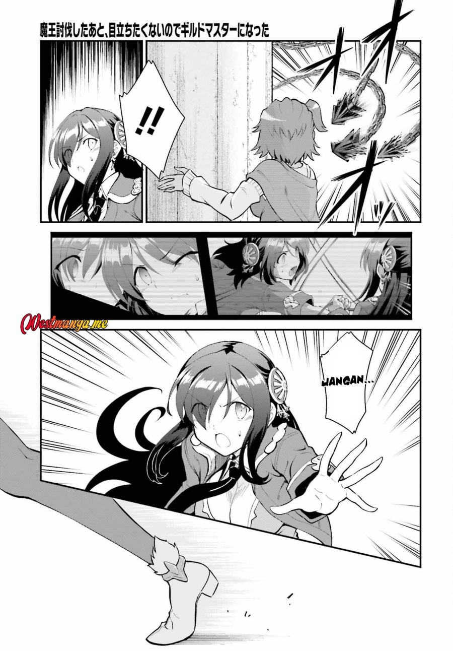 Maou Toubatsu Shita Ato, Medachitakunai node Guild Master ni Natta Chapter 42 Gambar 13