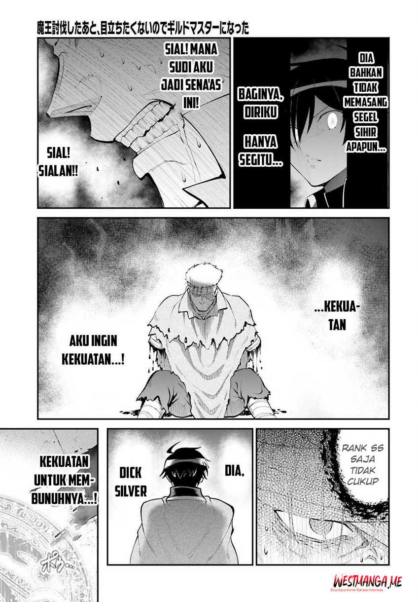 Maou Toubatsu Shita Ato, Medachitakunai node Guild Master ni Natta Chapter 43 Gambar 18