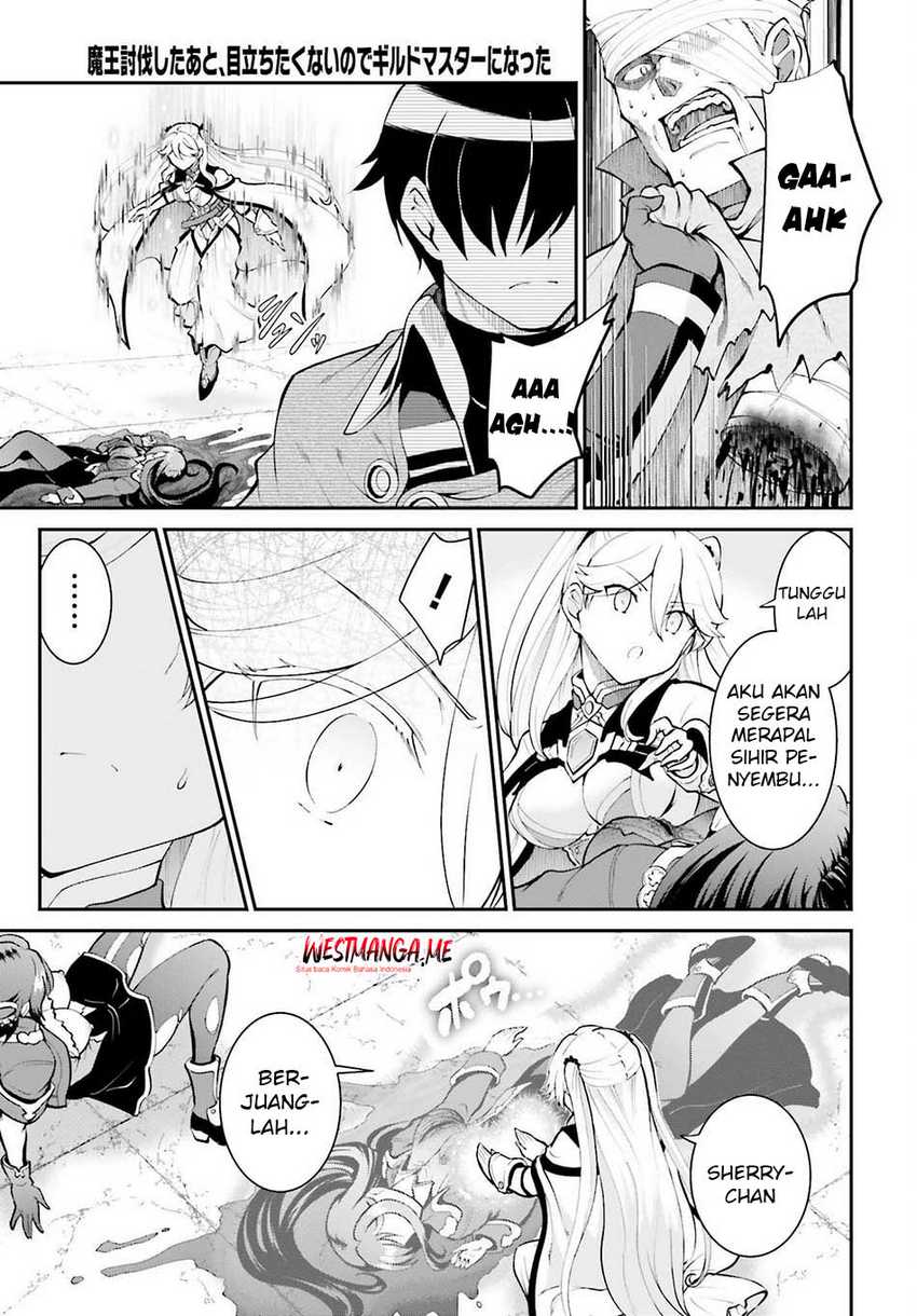 Maou Toubatsu Shita Ato, Medachitakunai node Guild Master ni Natta Chapter 43 Gambar 9
