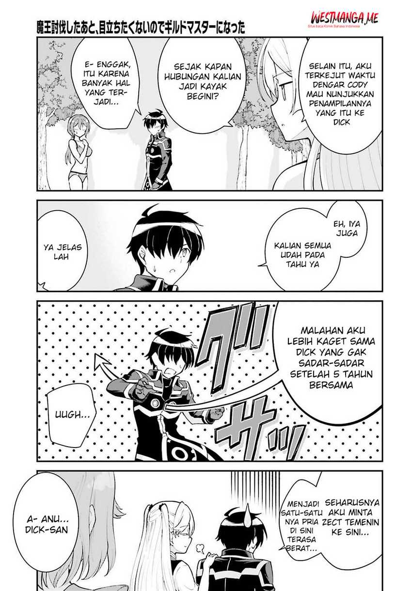 Maou Toubatsu Shita Ato, Medachitakunai node Guild Master ni Natta Chapter 45 Gambar 18