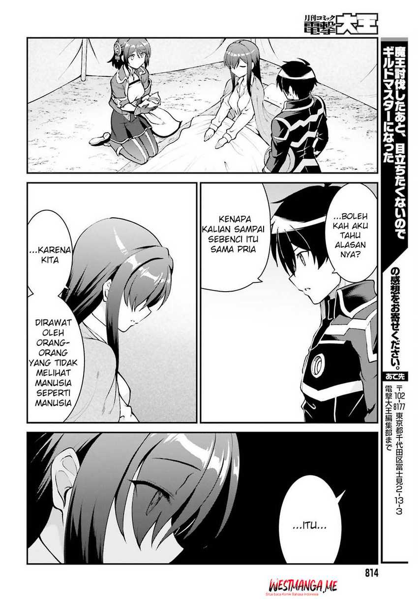 Maou Toubatsu Shita Ato, Medachitakunai node Guild Master ni Natta Chapter 45 Gambar 29