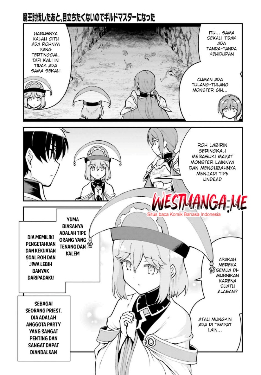 Maou Toubatsu Shita Ato, Medachitakunai node Guild Master ni Natta Chapter 48 Gambar 5