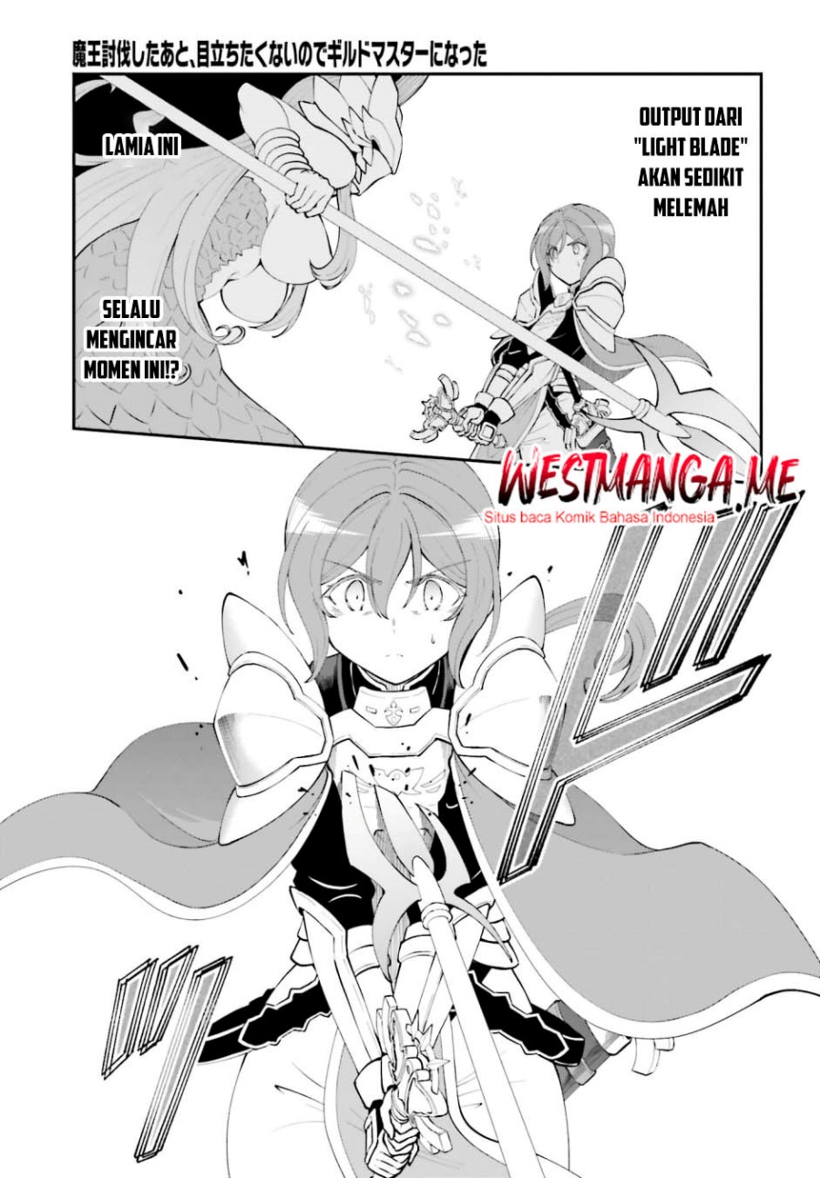 Maou Toubatsu Shita Ato, Medachitakunai node Guild Master ni Natta Chapter 56 Gambar 15