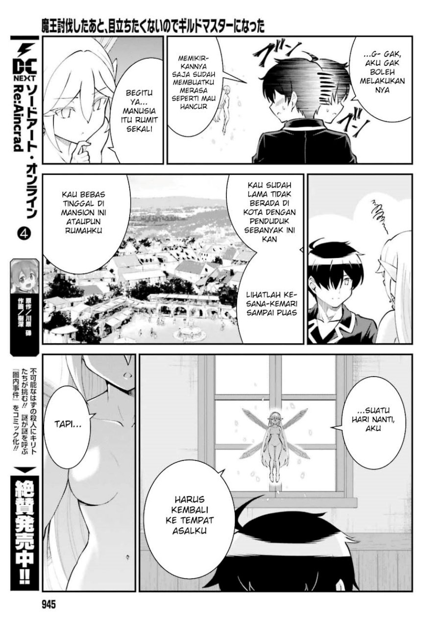 Maou Toubatsu Shita Ato, Medachitakunai node Guild Master ni Natta Chapter 59 Gambar 7