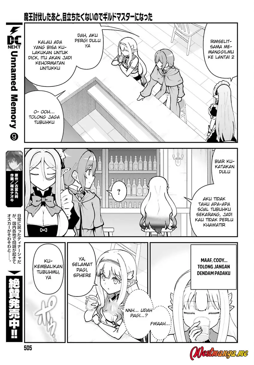 Maou Toubatsu Shita Ato, Medachitakunai node Guild Master ni Natta Chapter 66 Gambar 9