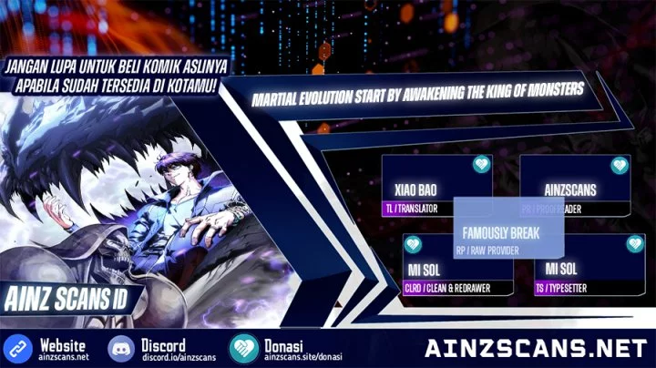 Baca Komik Martial Evolution: Start by Awakening the King of Monsters Chapter 60 Gambar 1
