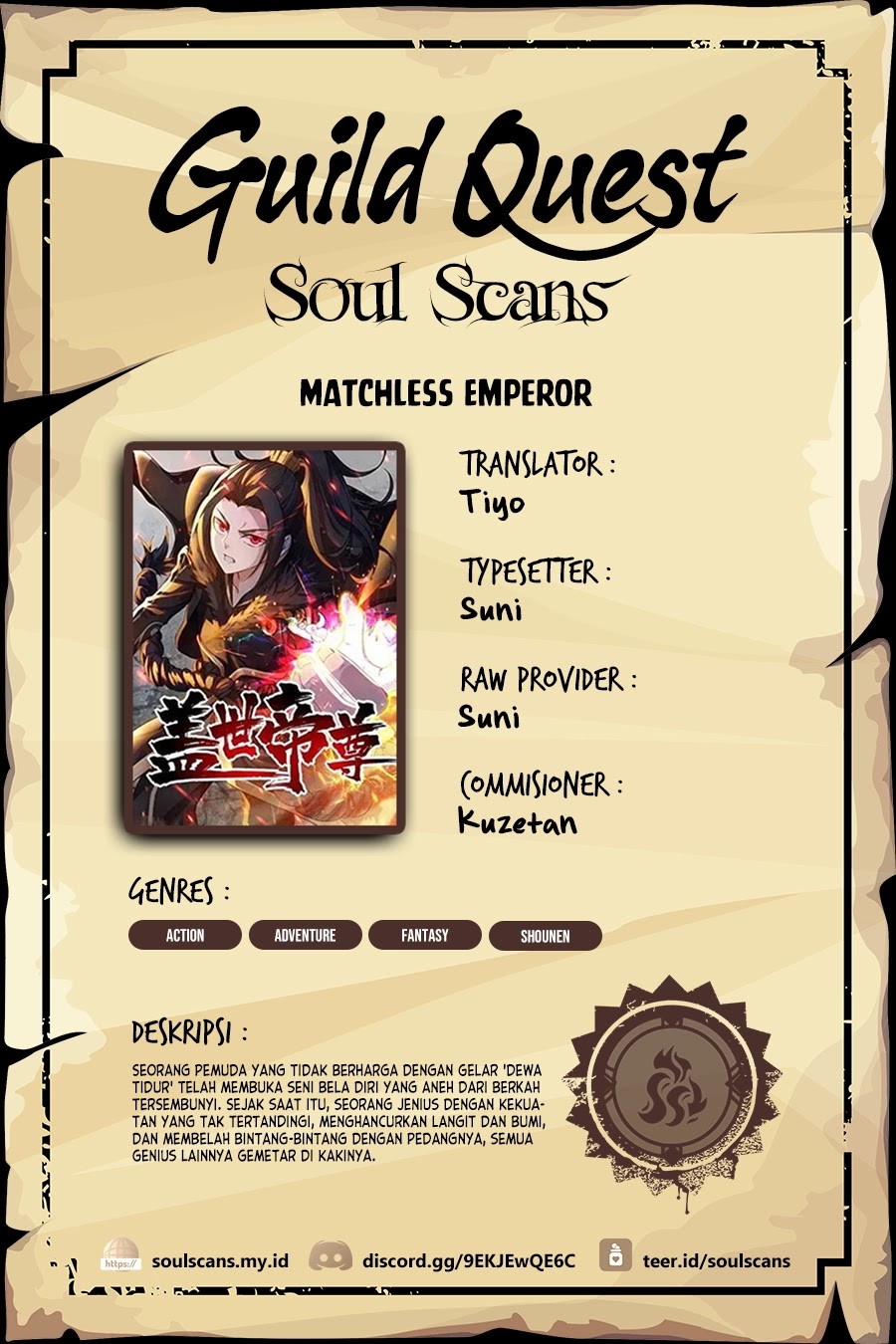 Baca Komik Matchless Emperor Chapter 165 Gambar 1