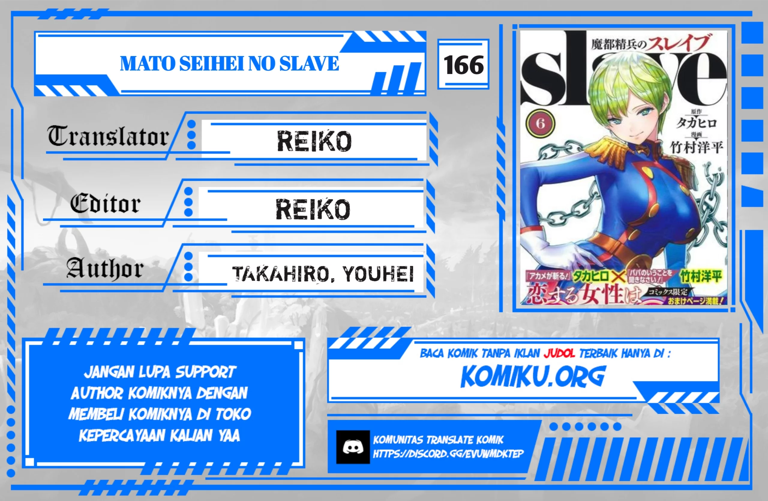 Baca Komik Mato Seihei no Slave Chapter 166 Gambar 1