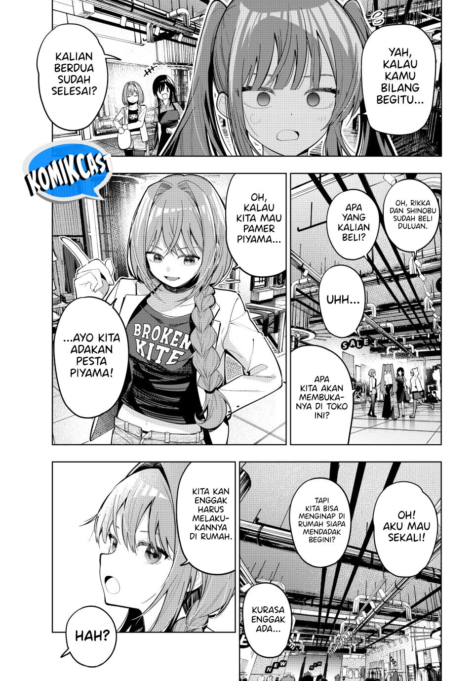 Mayonaka Heart Tune Chapter 85 Gambar 13
