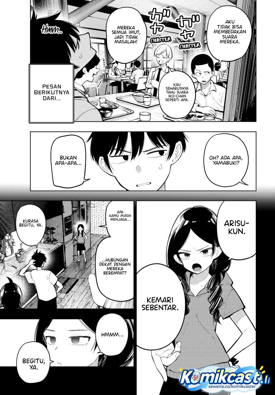 Mayonaka Heart Tune Chapter 86 Gambar 3
