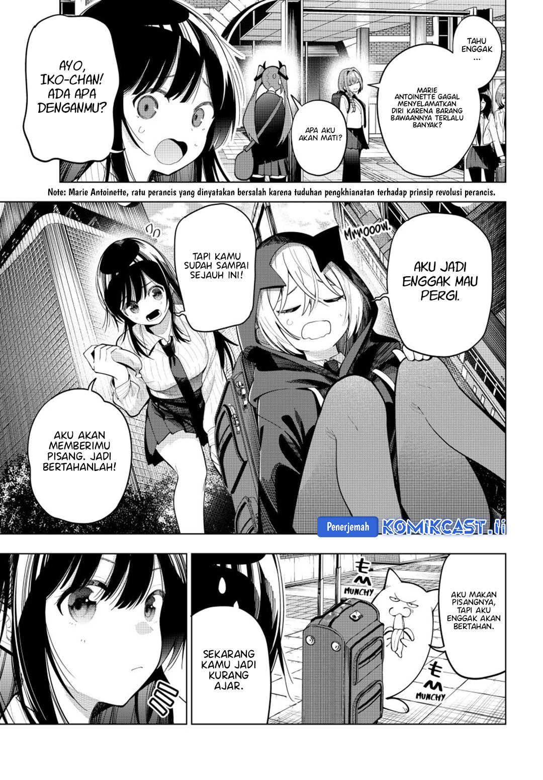 Mayonaka Heart Tune Chapter 87 Gambar 3