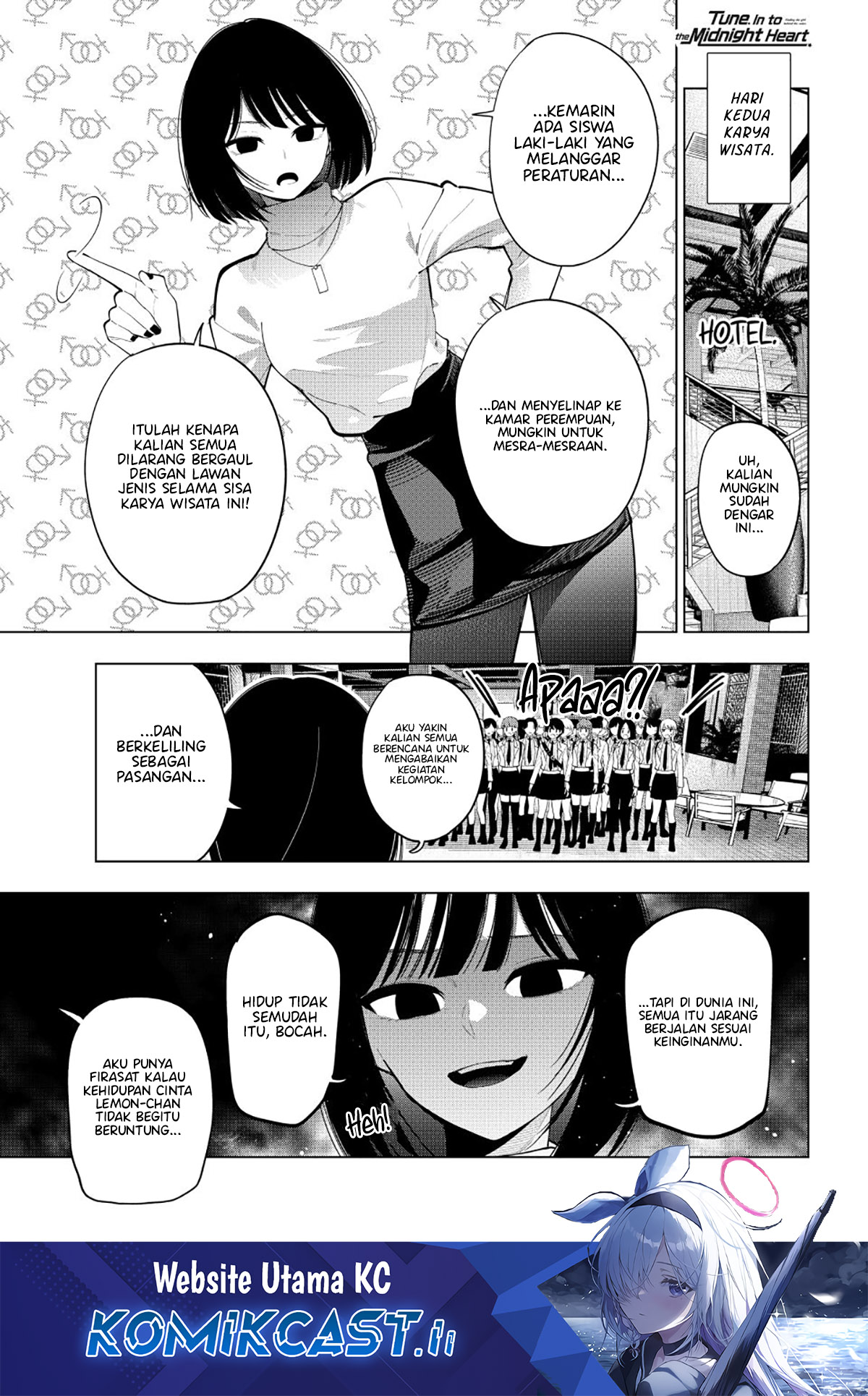 Baca Komik Mayonaka Heart Tune Chapter 88 Gambar 1