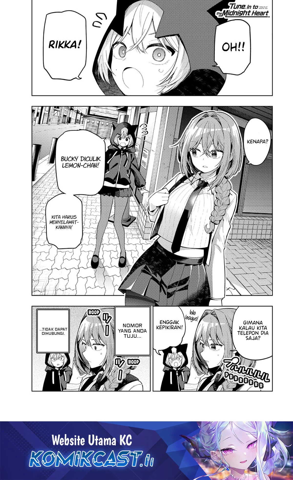 Baca Komik Mayonaka Heart Tune Chapter 90 Gambar 1