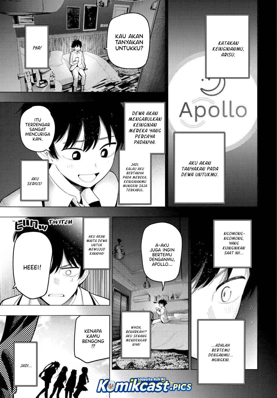 Mayonaka Heart Tune Chapter 92 Gambar 17