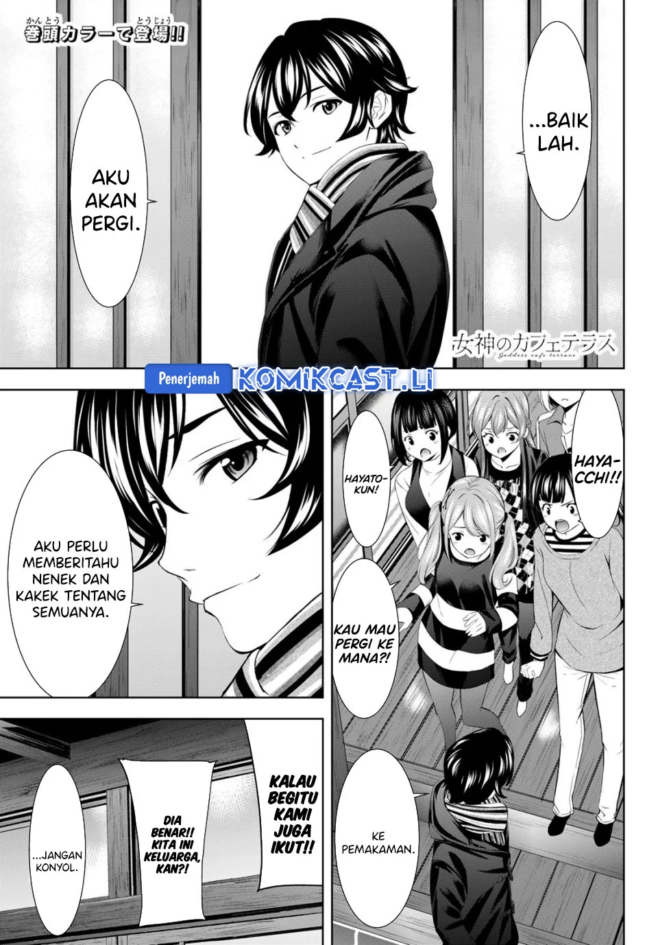 Baca  Megami no Kafeterasu (Goddess Café Terrace) Chapter 210 Gambar 2