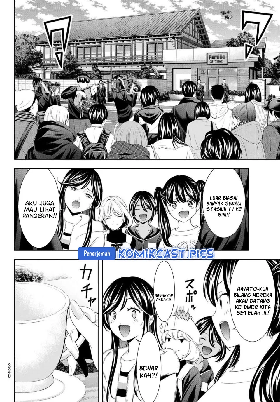 Megami no Kafeterasu (Goddess Café Terrace) Chapter 213 Gambar 12