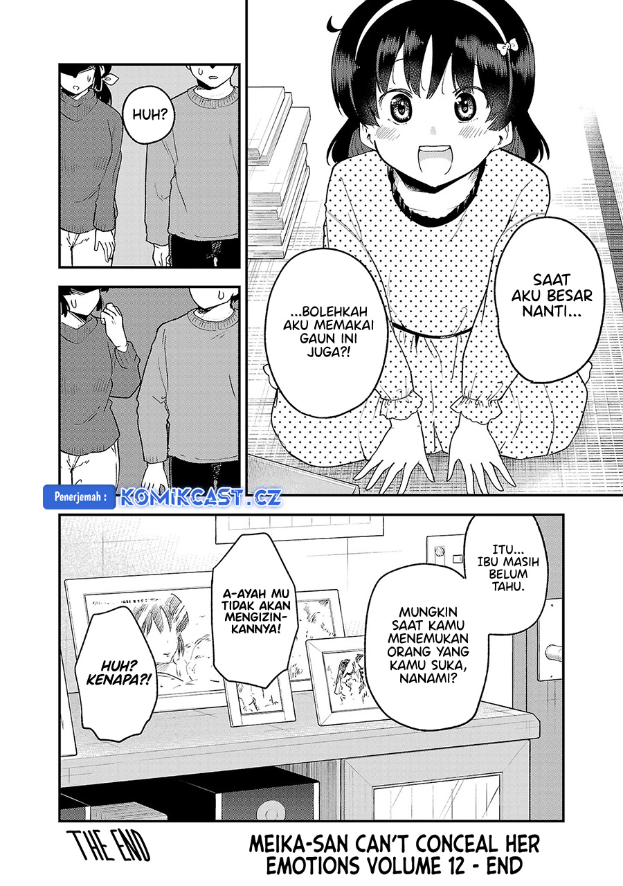 Meika-san Can’t Conceal Her Emotions Chapter 153.5 Gambar 5