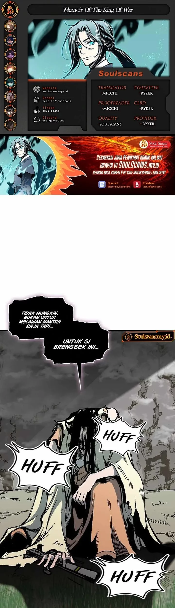 Baca Komik Memoir Of The King Of War Chapter 225 Gambar 1