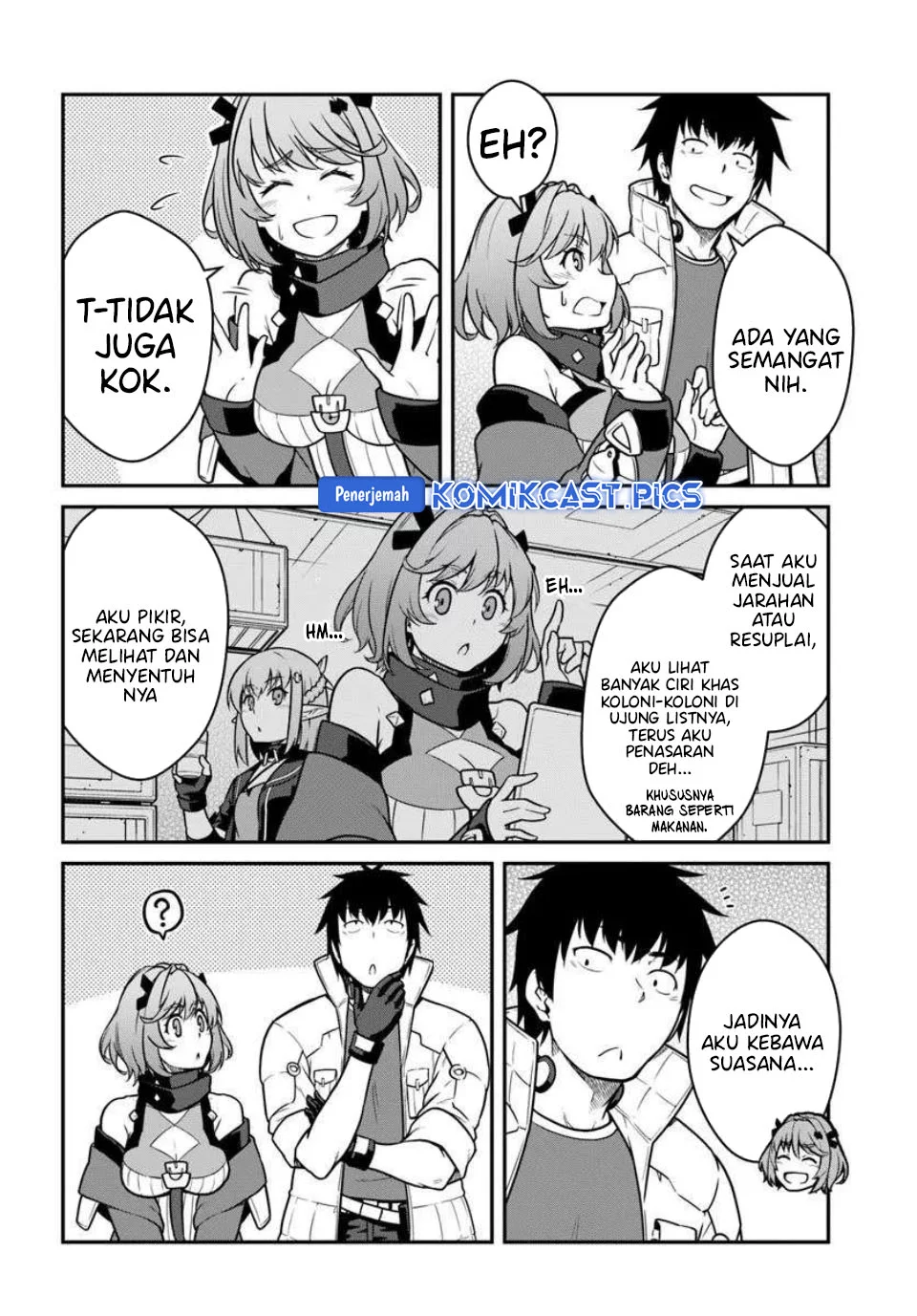Mezametara Saikyou Soubi to Uchuusen-mochi datta no de Chapter 50.1 Gambar 6