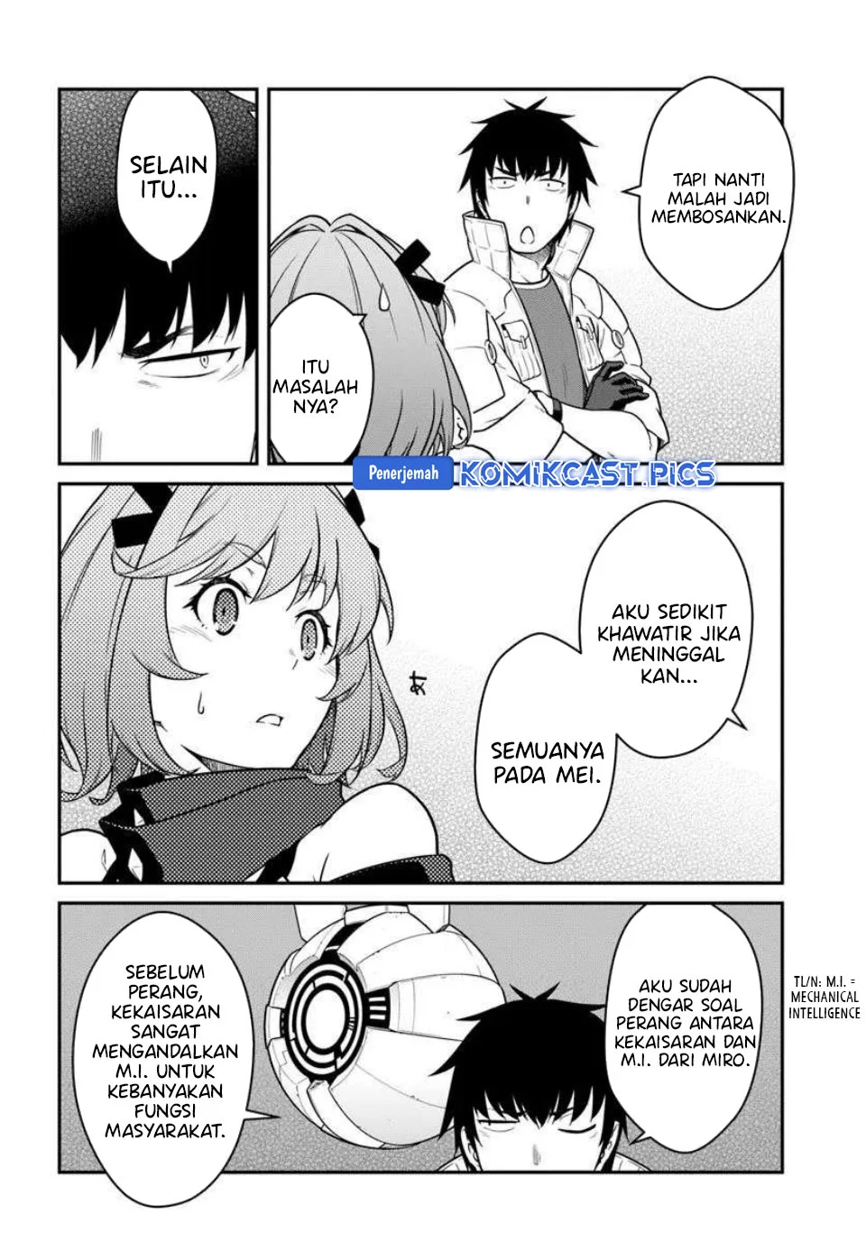 Mezametara Saikyou Soubi to Uchuusen-mochi datta no de Chapter 50.1 Gambar 8