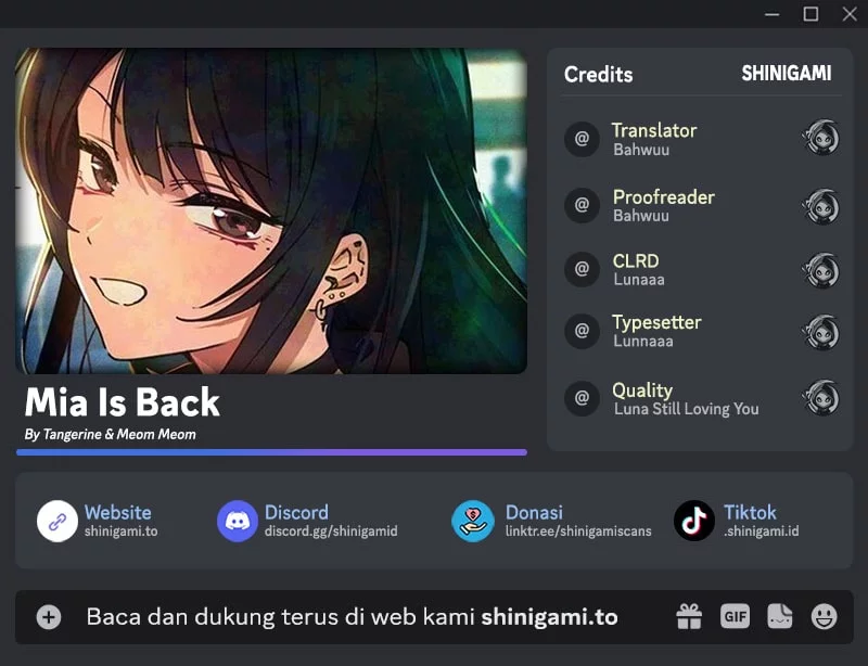 Baca Komik Mia Has Returned Chapter 11 Gambar 1