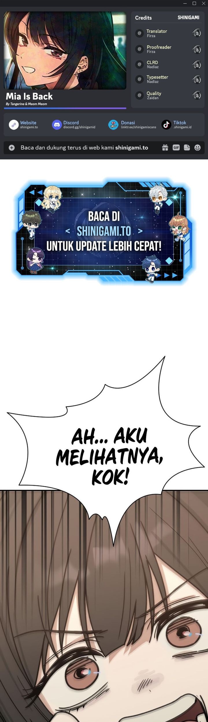 Baca Komik Mia Has Returned Chapter 7 Gambar 1