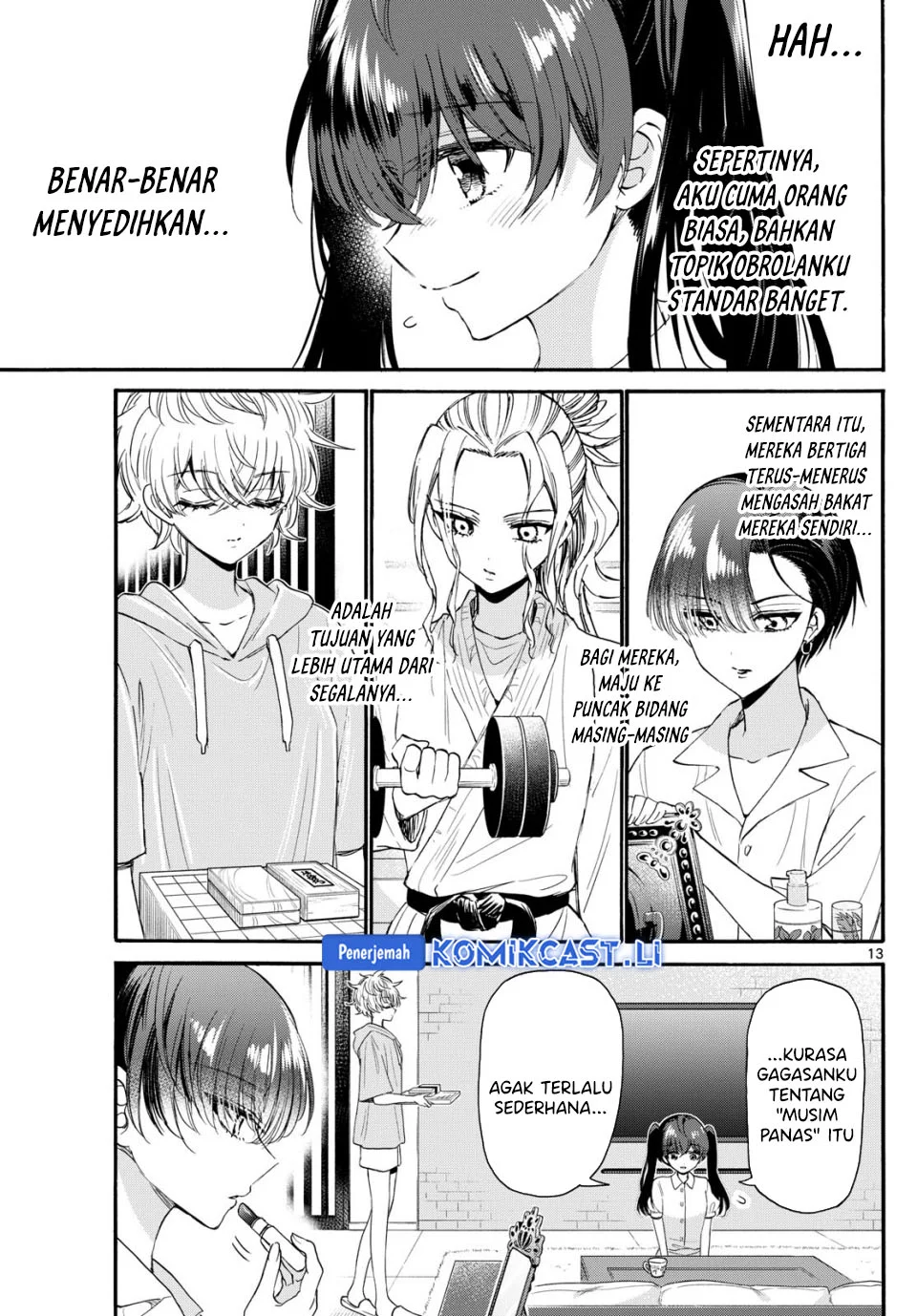 Mikadono Sanshimai wa Angai, Choroi Chapter 110 Gambar 13