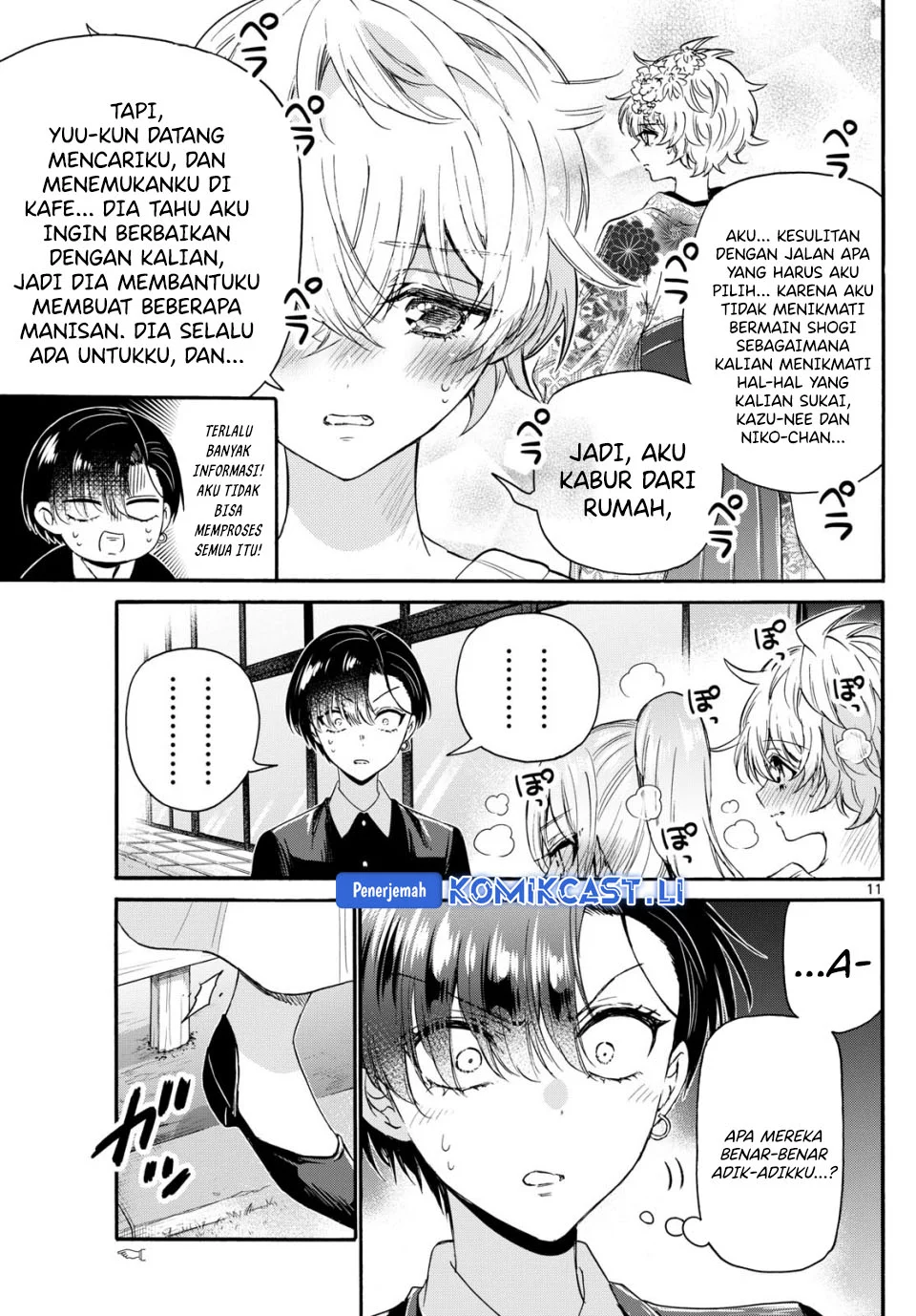 Mikadono Sanshimai wa Angai, Choroi Chapter 115 Gambar 11