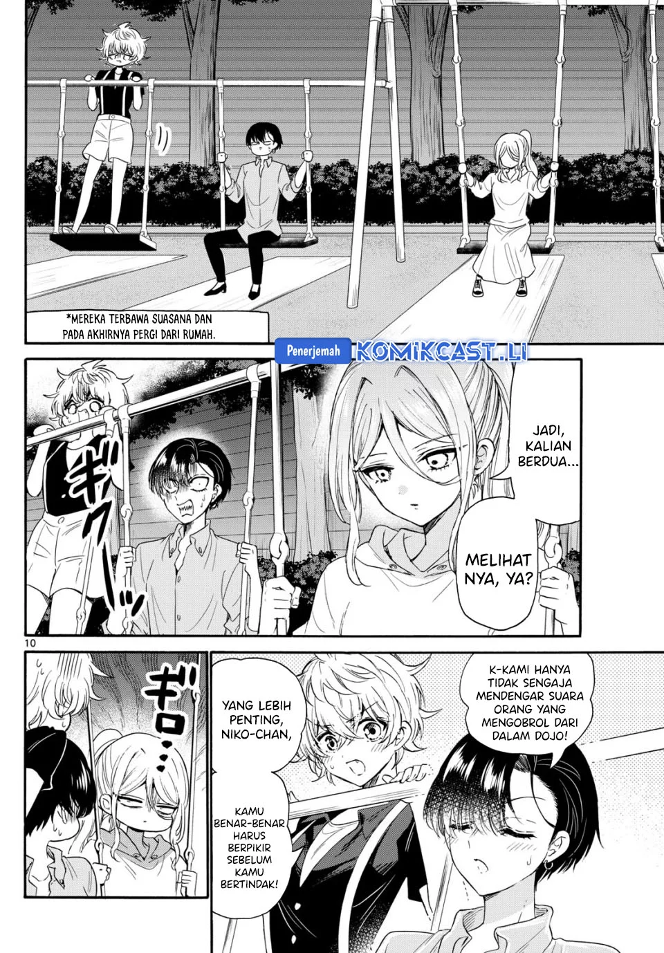Mikadono Sanshimai wa Angai, Choroi Chapter 117 Gambar 10
