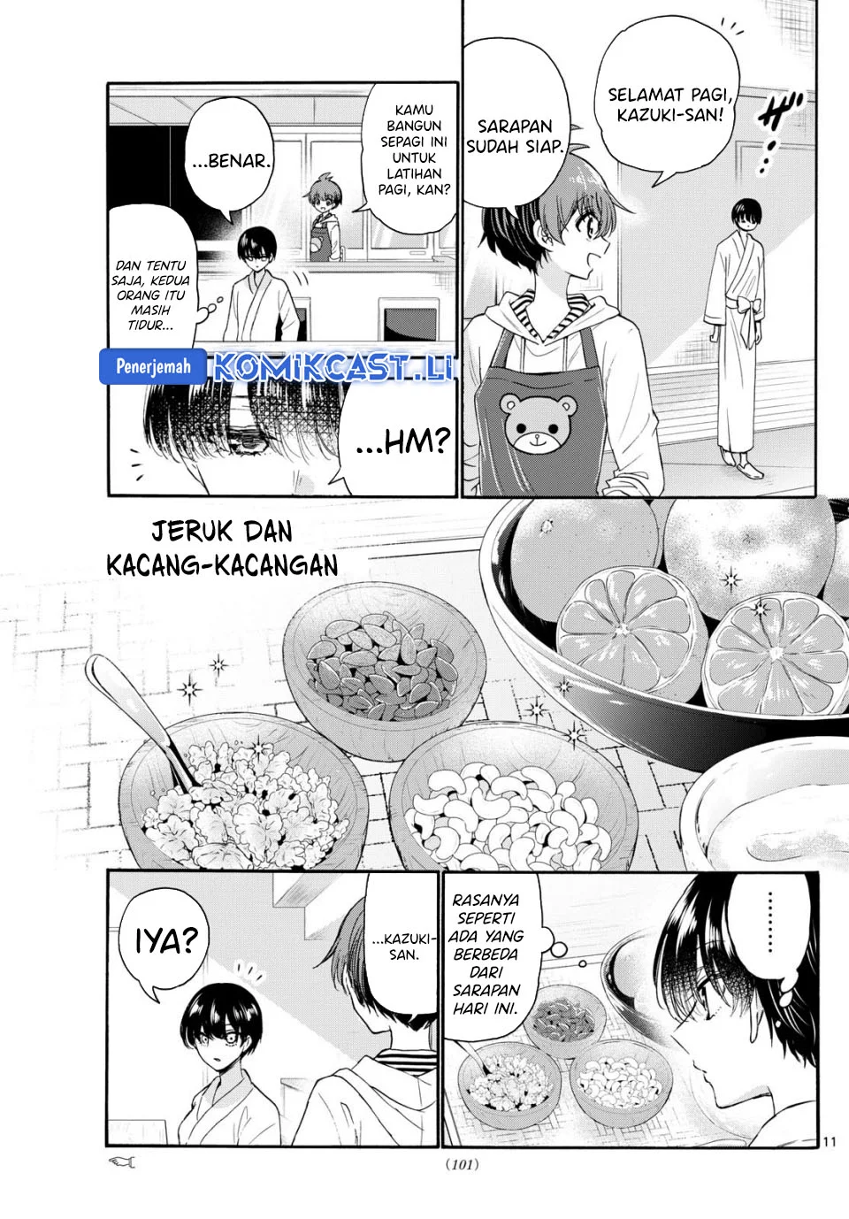 Mikadono Sanshimai wa Angai, Choroi Chapter 119 Gambar 11