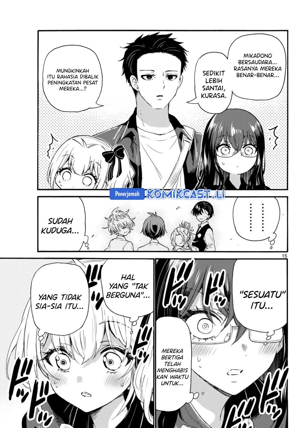 Mikadono Sanshimai wa Angai, Choroi Chapter 125 Gambar 14