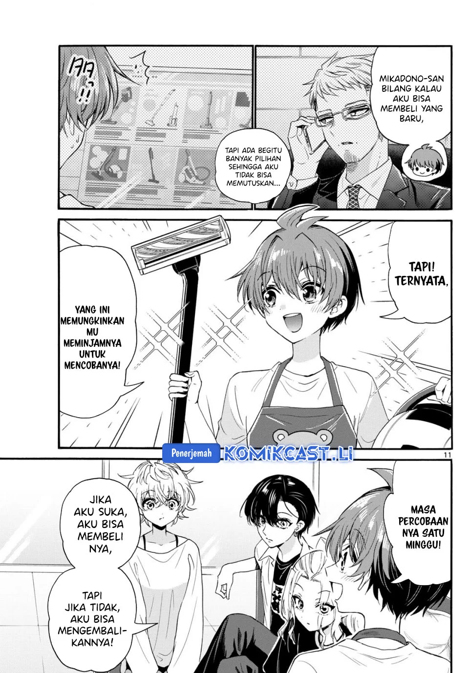 Mikadono Sanshimai wa Angai, Choroi Chapter 126 Gambar 11