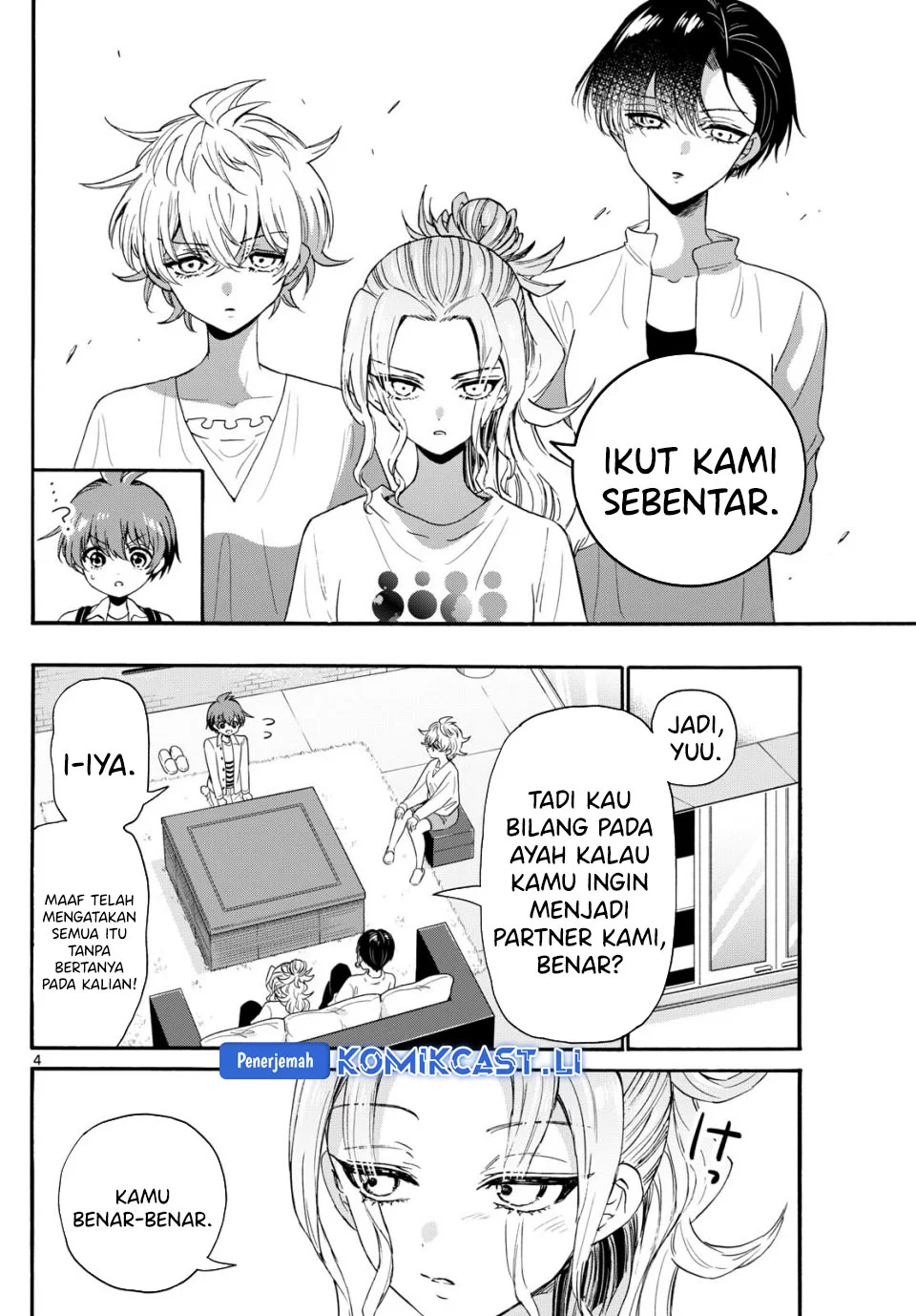 Mikadono Sanshimai wa Angai, Choroi Chapter 127 Gambar 4