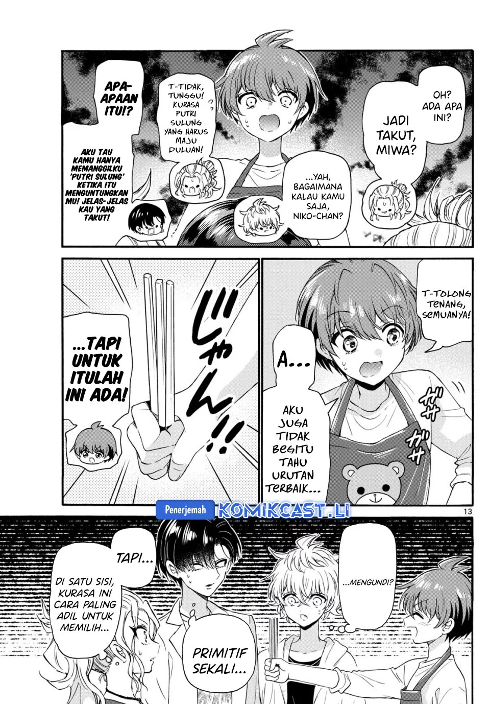 Mikadono Sanshimai wa Angai, Choroi Chapter 128 Gambar 13