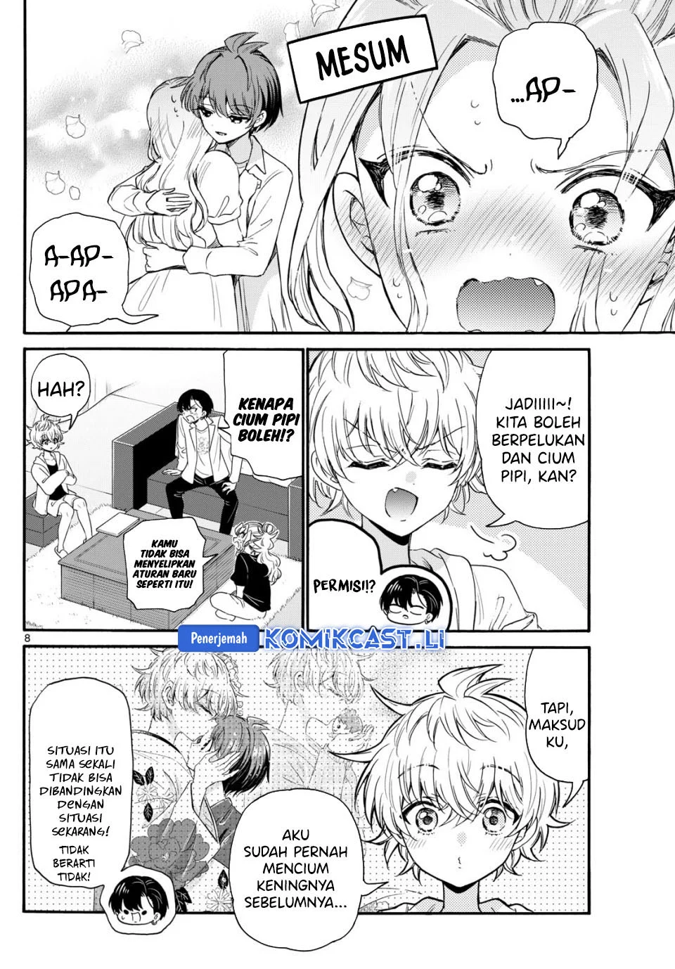 Mikadono Sanshimai wa Angai, Choroi Chapter 128 Gambar 8